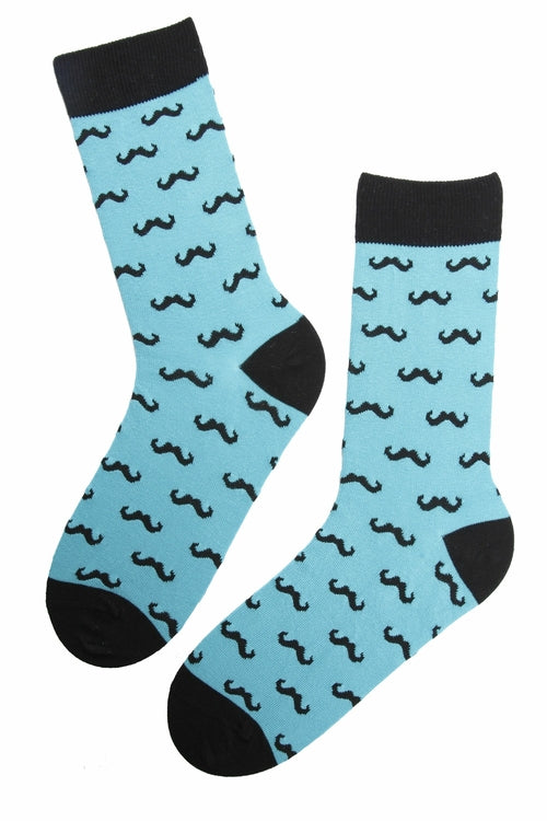 VUNTS light blue cotton socks for men